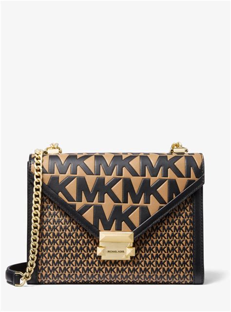 michael michael kors whitney large logo convertible shoulder bag|whitney medium quilted shoulder bag.